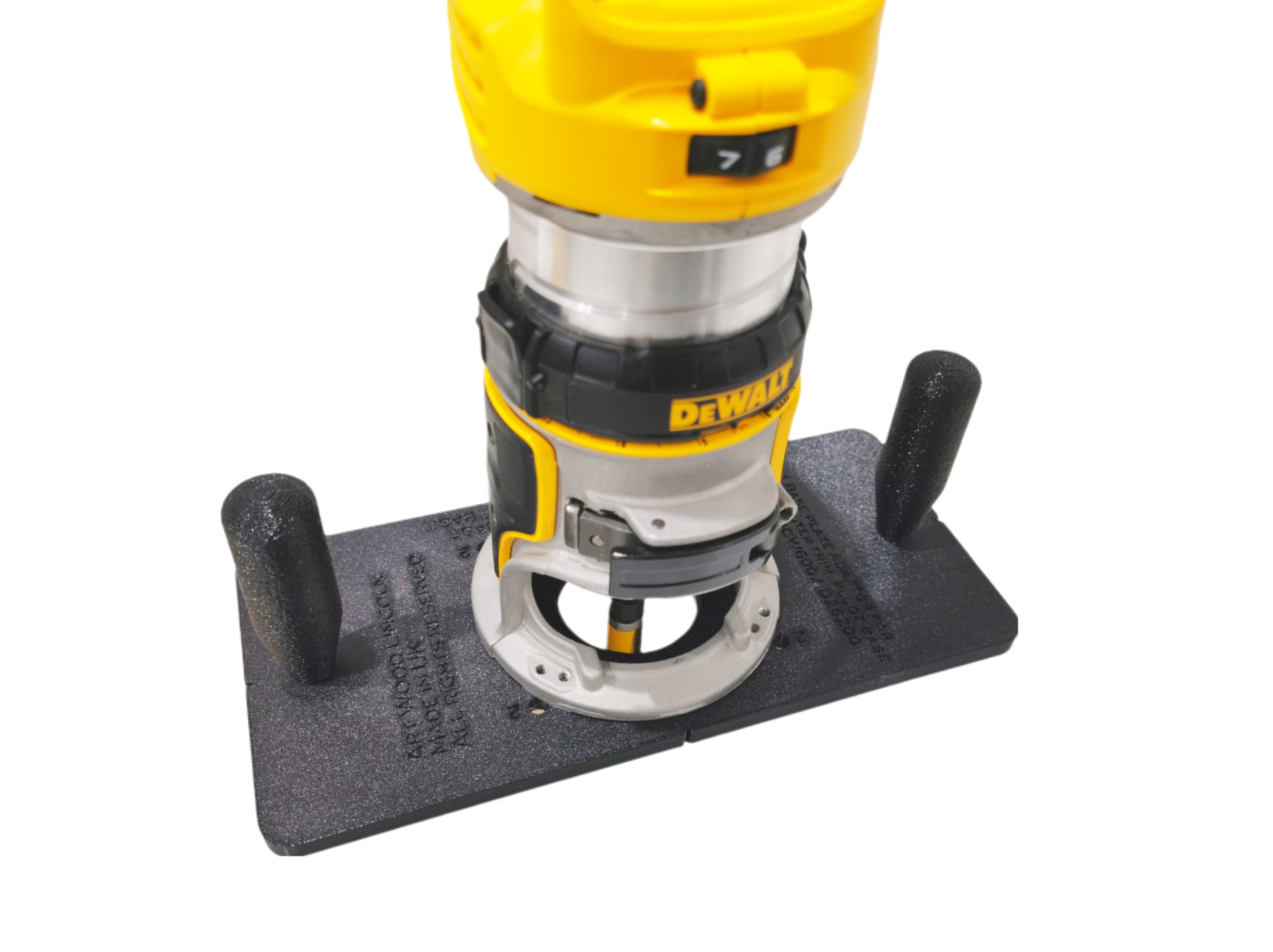 Dcw600 Router Base Dewalt DCW600 DCW604 D26200 router 2in1 extended sub base for trimmer ...