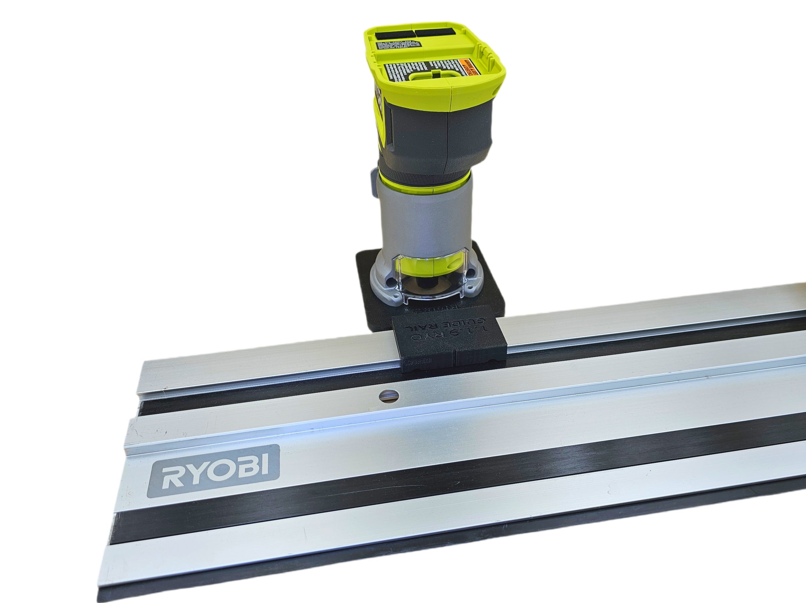 Ryobi Router Using Guide Rail Ryobi RTR18-0 P601 router adapter guide rail TRIMMER base compatible w ...