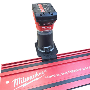 Milwauke M18 FRT 2723-20 router adapter guide rail TRIMMER base compatible with MILWAUKEE guide rail track