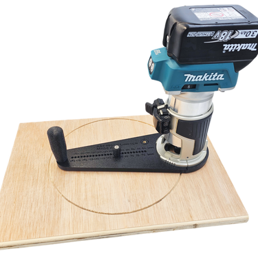 Makita DRT50 RT0700C RT0702 2in1 router base Offset Circle Jig 120-370mm