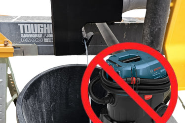 Angle elbow dust extraction adapter DEWALT table saw DCS7485 DWE7485 DWE7492