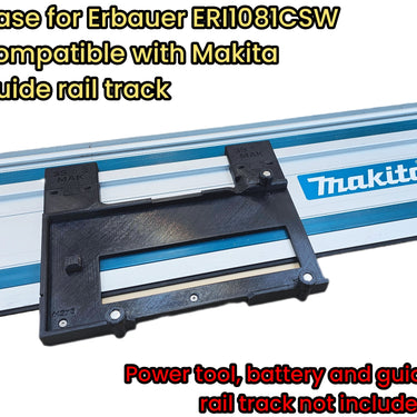 Erbauer ERI1081CSW circular saw adapter guide rail base compatible with MAKITA guide rail track