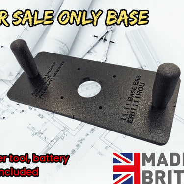 Trend T18S/R14 router extended sub base for trimmer