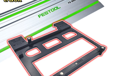 Erbauer ERI1085CSW circular saw adapter guide rail base compatible with FESTOOL guide rail track