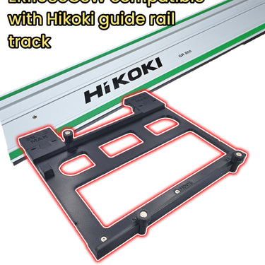 Erbauer ERI1085CSW circular saw adapter guide rail base compatible with HIKOKI guide rail track
