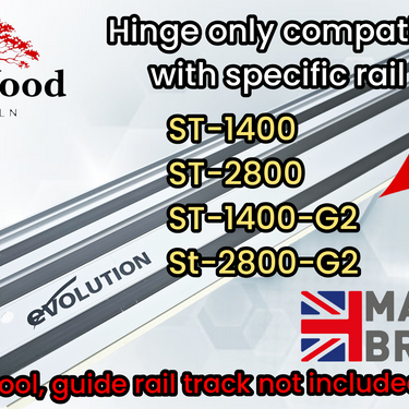 EVOLUTION Track Saw Guide Rail Hinge ST1400 ST2800 ST1400-G2 ST2800-G2