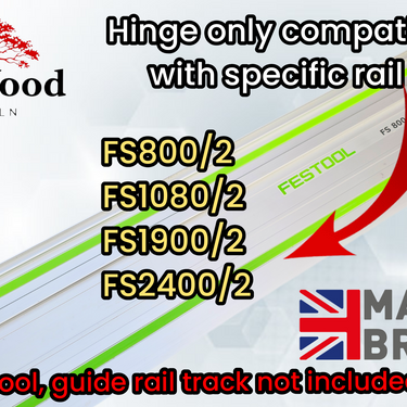 FESTOOL Track Saw Guide Rail Hinge FS1080/2 FS1900/2 FS2400/2 FS2700/2
