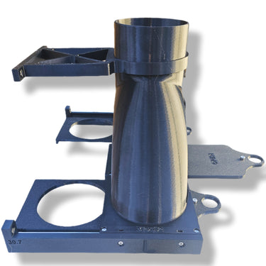Blast gate 3 way 100mm vacuum dust extraction waste pipe systems splitter
