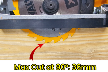 Dewalt DCS391 DCS565 circular saw adapter guide rail base compatible with DEWALT guide rail track