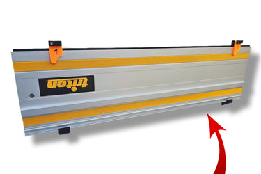 Set of wall mount holder bracket for TRITON saw guide rail track single or double slot