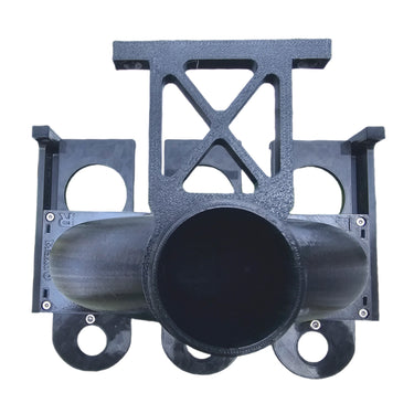 Blast gate 3 way 50mm vacuum dust extraction waste pipe systems splitter