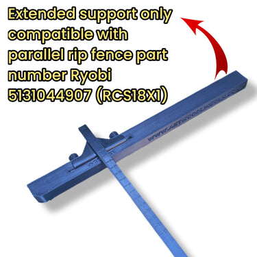 Extender parallel guide rip fence RYOBI RCS18X1 HP 5131044907