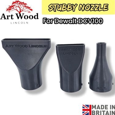 Dewalt DCV100 blower stubby nozzle attachment 3 pcs set