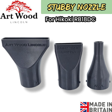 Hikoki RB18DC W4Z  blower stubby nozzle attachment 3 pcs set