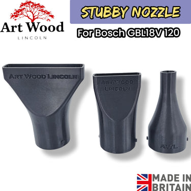 Bosch GBL18V-120 blower stubby nozzle attachment 3 pcs set