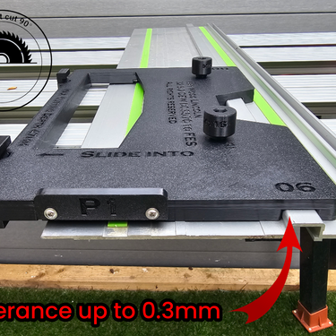Dewalt DCS570 DWE575 DCS575 DCS578 DCS573 circular saw adapter guide rail base compatible with FESTOOL guide rail track
