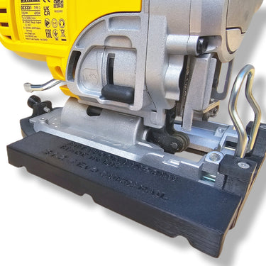 Dewalt DCS331 DW331 jigsaw adapter guide rail base compatible with MILWAUKEE guide rail track