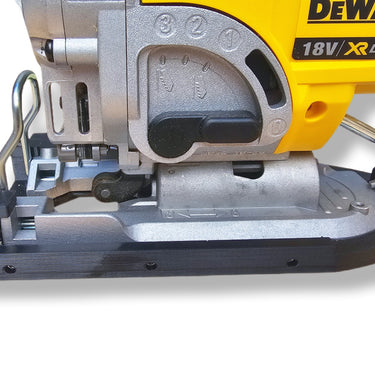 Dewalt DCS331 DW331 jigsaw adapter guide rail base compatible with MAKITA guide rail track