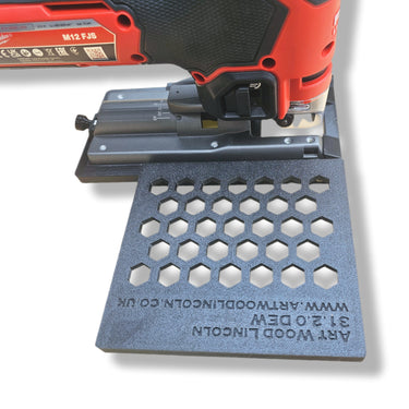 Milwaukee M18 BJS M18 FJS M18 FBJS jigsaw adapter guide rail base compatible with DEWALT guide rail track