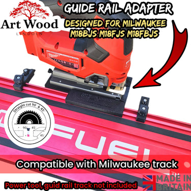 Milwaukee M18 BJS M18 FJS M18 FBJS jigsaw adapter guide rail base compatible with MILWAUKEE guide rail track