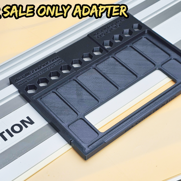 Ryobi R18CS115-0 circular saw adapter guide rail base compatible with EVOLUTION guide rail track