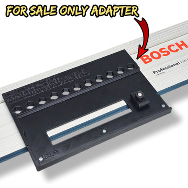 Dewalt DCS571 circular saw adapter guide rail base compatible with BOSCH MAFELL guide rail track