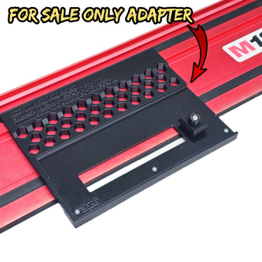 Dewalt DCS571 circular saw adapter guide rail base compatible with MILWAUKEE guide rail track
