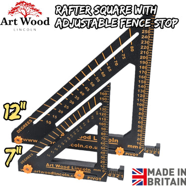 RAFTER SPEED SQUARE Circular Saw Cutting Guide Zero Clearance carpentry roofing