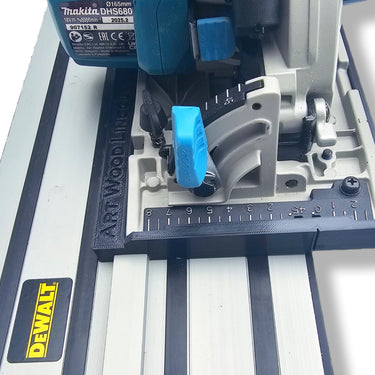 Makita DHS680 DHS680Z XSH03Z circular saw adapter guide rail base compatible with DEWALT guide rail track