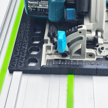 Makita DHS680 DHS680Z XSH03Z circular saw adapter guide rail base compatible with FESTOOL guide rail track