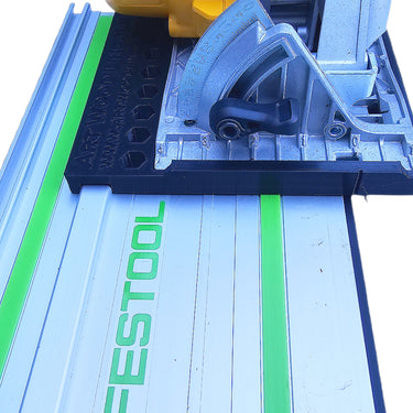 Dewalt DCS391 DCS565 circular saw adapter guide rail base compatible with FESTOOL guide rail track