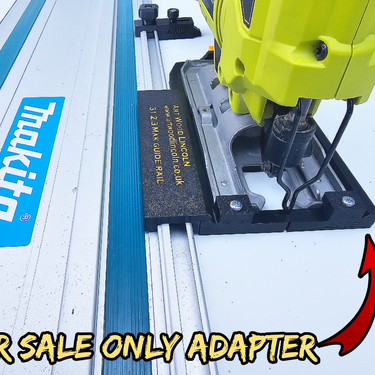 Ryobi R18JS-0 jigsaw adapter guide rail base compatible with MAKITA guide rail track