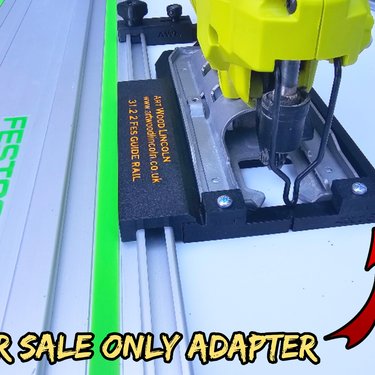 Ryobi R18JS-0 jigsaw adapter guide rail base compatible with FESTOOL guide rail track