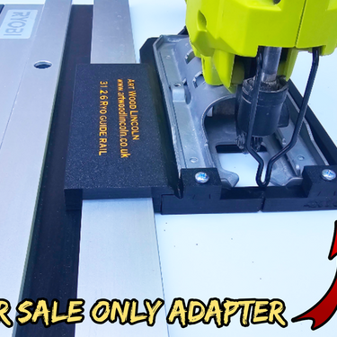 Ryobi R18JS-0 jigsaw adapter guide rail base compatible with RYOBI guide rail track