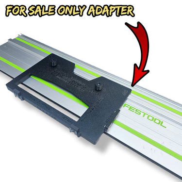 Dewalt DCS570 DWE575 DCS575 DCS578 DCS573 circular saw adapter guide rail base compatible with FESTOOL guide rail track