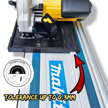 Dewalt DWE560K-GB DWE560-LX DWE560 DWE5615 circular saw adapter guide rail base compatible with MAKITA guide rail track