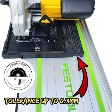 Dewalt DWE560K-GB DWE560-LX DWE560 DWE5615 circular saw adapter guide rail base compatible with FESTOOL guide rail track