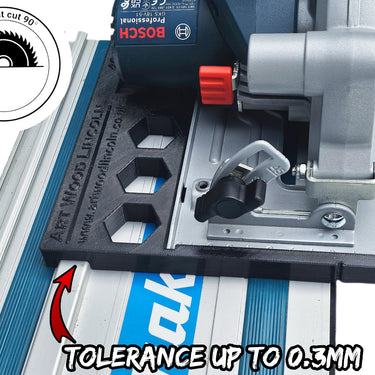 Bosch GKS18V-51 circular saw adapter guide rail base compatible with MAKITA guide rail track