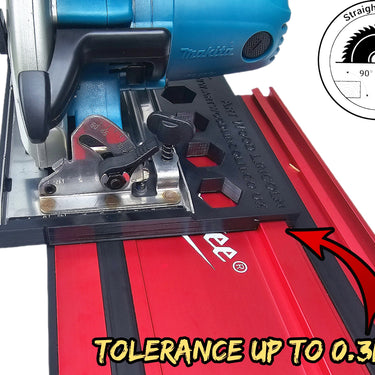 Makita DSS501 DSS501Z XSS03Z circular saw adapter guide rail base compatible with MILWAUKEE guide rail track
