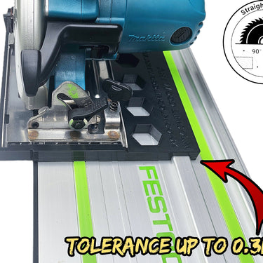 Makita DSS501 DSS501Z XSS03Z circular saw adapter guide rail base compatible with FESTOOL guide rail track
