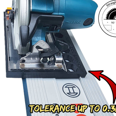 Makita DSS501 DSS501Z XSS03Z circular saw adapter guide rail base compatible with BOSCH MAFELL guide rail track