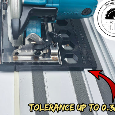 Makita DSS501 DSS501Z XSS03Z circular saw adapter guide rail base compatible with EVOLUTION guide rail track