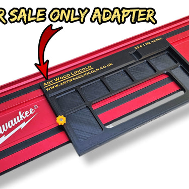 Milwaukee HD18CS 2630-20 circular saw adapter guide rail base compatible with MILWAUKEE guide rail track
