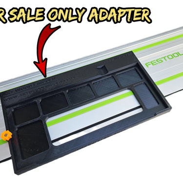 Milwaukee HD18CS 2630-20 circular saw adapter guide rail base compatible with FESTOOL guide rail track