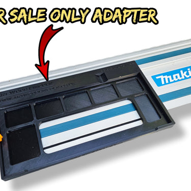 Milwaukee HD18CS 2630-20 circular saw adapter guide rail base compatible with MAKITA guide rail track