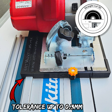 Milwaukee HD18CS 2630-20 circular saw adapter guide rail base compatible with MAKITA guide rail track