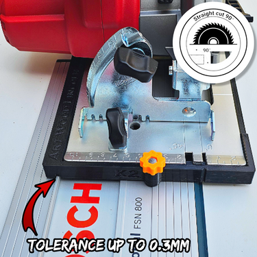 Milwaukee HD18CS 2630-20 circular saw adapter guide rail base compatible with BOSCH MAFELL guide rail track