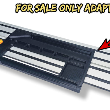 Milwaukee M18CCS66 2732-20 circular saw adapter guide rail base compatible with DEWALT guide rail track