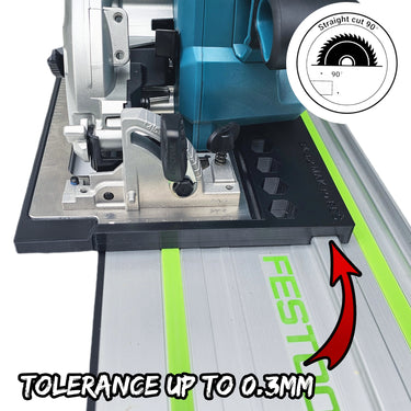 Makita DHS660 DHS660Z circular saw adapter guide rail base compatible with FESTOOL guide rail track