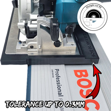 Makita DHS660 DHS660Z circular saw adapter guide rail base compatible with BOSCH MAFELL guide rail track